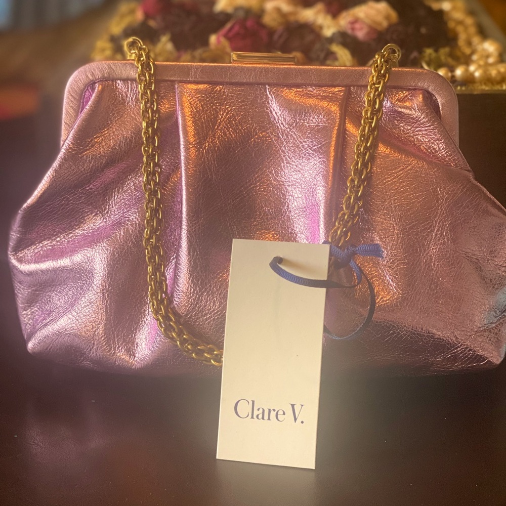 Clare V. Sissy Bag Leather